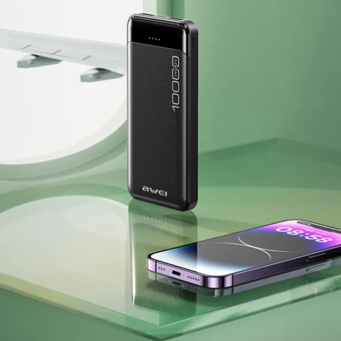 Awei P37K 10000mAh Fast Charging Power Bank