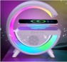 Bluetooth Speaker With 15W Wireless Charger Atmosphere Lamp LED Table Lamp & Night Light