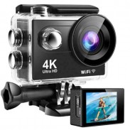 AUSEK AT-S9R Action Camera Ultra HD 4K 60FPS Waterproof Camera Anti-shake WIFI Remote Control Sports Camera